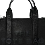 Grained Calfskin Small The Tote Bag Black