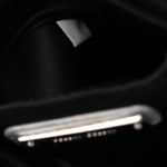 Paillettes Mate Bucket Bag Argento