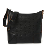 Calfskin Ottomar Monogram Klara Medium Hobo Black