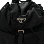 Tessuto Nylon Vela Medium Backpack Black