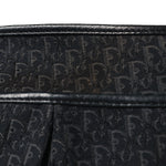 Canvas Diorissimo Buckle Messenger Black