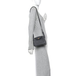 Taurillon Clemence Mini Lindy 20 Gris Misty