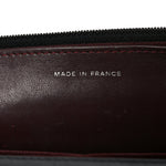 Lambskin Quilted Wallet On Chain WOC Black