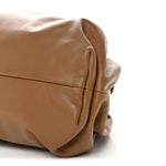 Smooth Butter Calf The Pouch Oversized Clutch Cammello