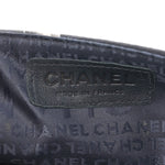 Silk Lambskin Tahiti Timeless Flap Navy White