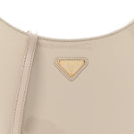 Spazzolato Cleo Shoulder Bag Avorio