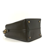 Shiny Calfskin Le 37 Bucket Bag Deep Musk