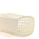 Recycled Plastic Vitello Liberty Matte Medium Fendi Basket White Ice