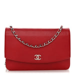 Caviar Sevruga Wallet on Chain WOC Red