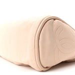 Lambskin Large Ultimate Soft Tote Beige