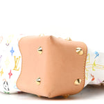Monogram Multicolor Judy MM White