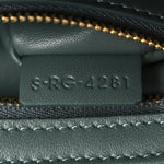 Shiny Calfskin Teen Triomphe Petrol