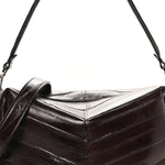 Eel Lui Medium Shoulder Bag Burgundy