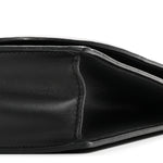 Calfskin DG Logo Flap Crossbody Bag Black