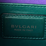 Calfskin Small Serpenti Forever Snake Strap Crossbody Bag Emerald Green
