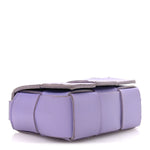 Lambskin Maxi Intrecciato Extra Mini Cassette Crossbody Bag Wisteria