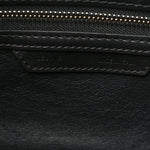 Satin Calfskin Suede Mini Tri-Color Luggage Olive