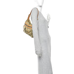 Monogram Denim Baggy PM Lichen