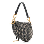 Oblique Saddle Bag Blue