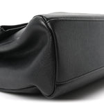 Grain De Poudre Medium West Hollywood Monogram Fold-Over Black
