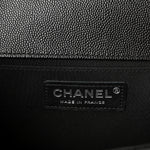 Caviar Quilted Medium Boy Flap Black