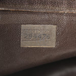 Alligator Shopping Tote Brown