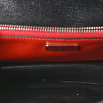 Saffiano Lux Sound Shoulder Bag Fuoco Lacca