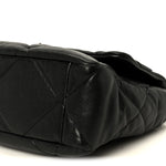 Goatskin Quilted Large Chanel 19 Flap Black