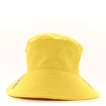 Canvas Calfskin Fisherman Bucket Hat 59 Yellow