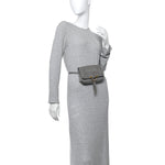 Calfskin Marcie Convertible Belt Bag Cashmere Grey