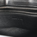 Smooth Calfskin Medium Tri-Color Edge Shoulder Bag Tan