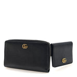 Calfskin GG Marmont Double Belt Bag 70 28 Black