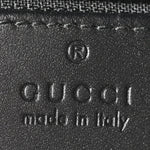 GG Supreme Monogram Web Messenger Bag Black