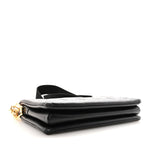 Lambskin Embossed Monogram Coussin PM Black
