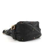 Calfskin Paddington Hobo Black