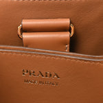 Soft Calfskin Medium Panier Bucket Bag Caramel