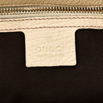 Monogram Large Horsebit Chain Hobo Off White