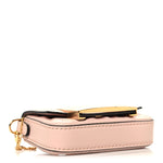 Nappa Matisse FF Embossed Nano Maxi Buckle Baguette Charm Rosa Quarzo