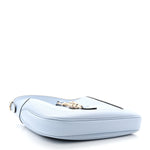 Grained Calfskin Web Medium Jackie 1961 Hobo Light Blue