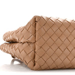Nappa Intrecciato Small Andiamo Shoulder Bag Biscuit