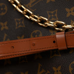 Reverse Monogram Loop Hobo