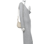 Spazzolato Cleo Shoulder Bag Avorio