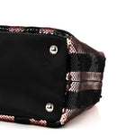 Sequin Broccato Tote Black Cipria
