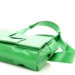 Paper Calfskin Intreccio Cassette Belt Bag Parakeet