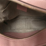 Monogram Mini Bree Messenger Bag Beige Soft Pink