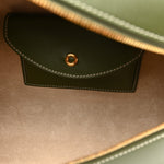 Saddle Calfskin Extra Bag L27 Dark Lichen
