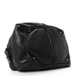 Calfskin Small Paddington Satchel Black