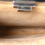 Rock Millenium Laminata Medium Peekaboo I SEE U Satchel Argento