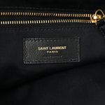 Lambskin Quilted Maxi Icare Shopping Tote Black