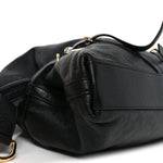 Calfskin Medium Voyou Bag Black